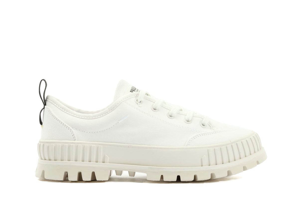 PALLASHOCK LO ORGANIC 2 STAR WHITE - Palladium