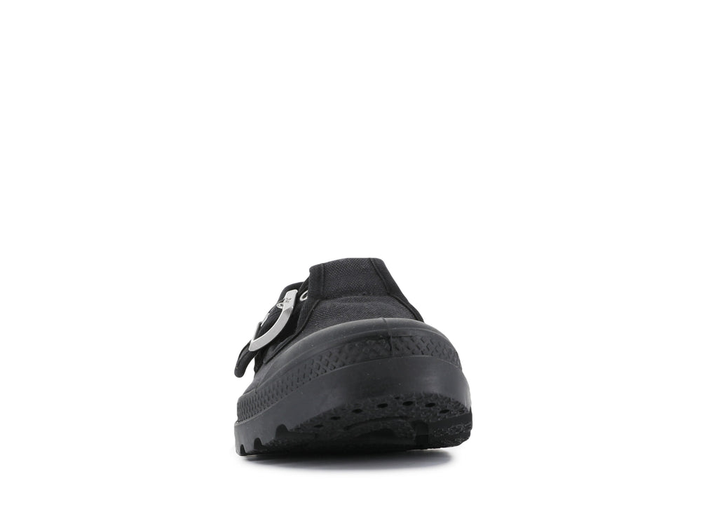 PAMPA MARY-JANE WASHED BLACK - Palladium