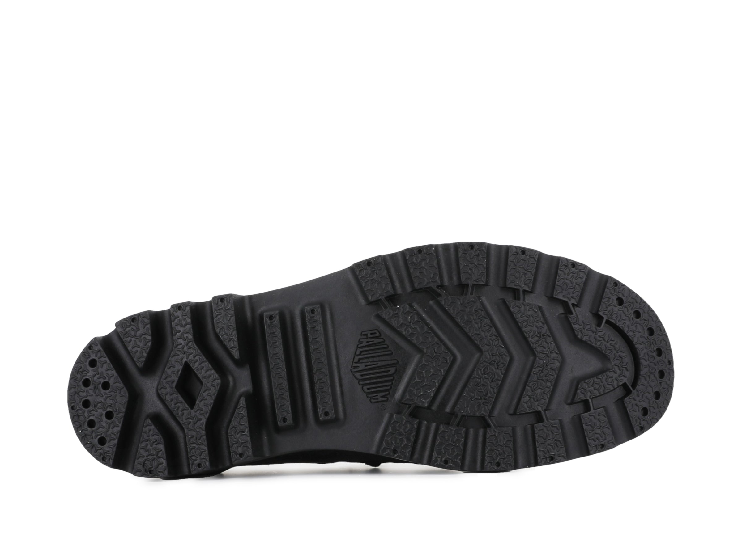 PAMPA MARY-JANE WASHED BLACK - Palladium