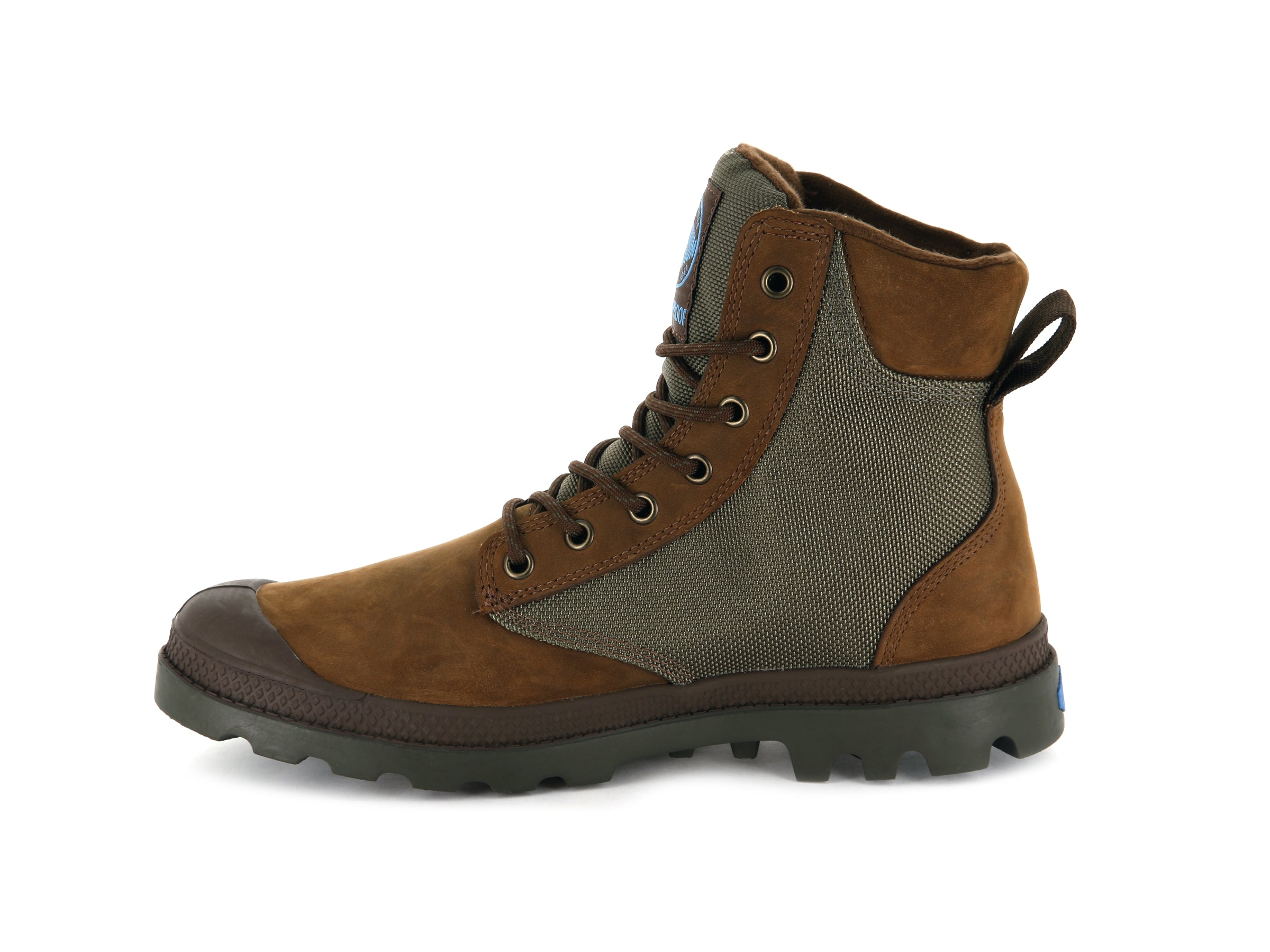 PAMPA SPORT CUFF WPN BRIDLE BROWN/MOON MIST - Palladium