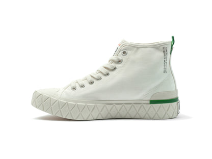 PALLA ACE CHUKKA ORGANIC CREAM WHITE - Palladium