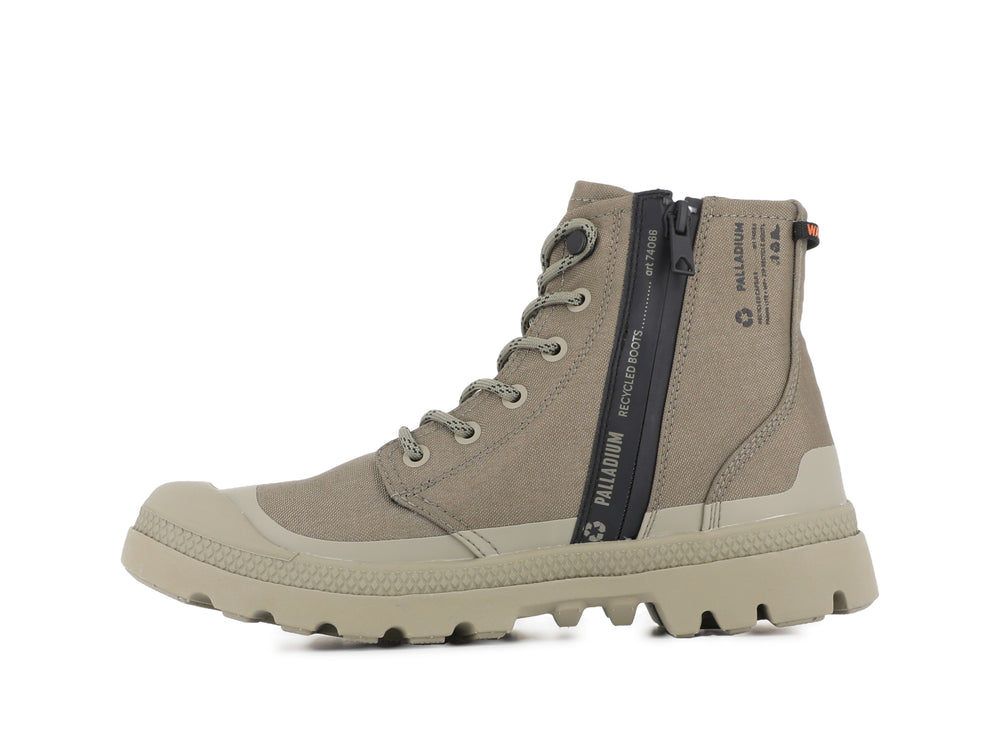 PAMPA RCYL LT+WP+ZIP DUSKY GREEN - Palladium