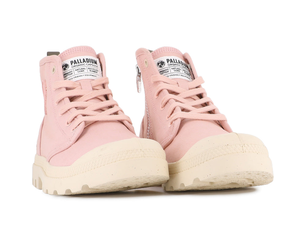 PAMPA HI ZIP ORGANIC NATURE PINK - Palladium
