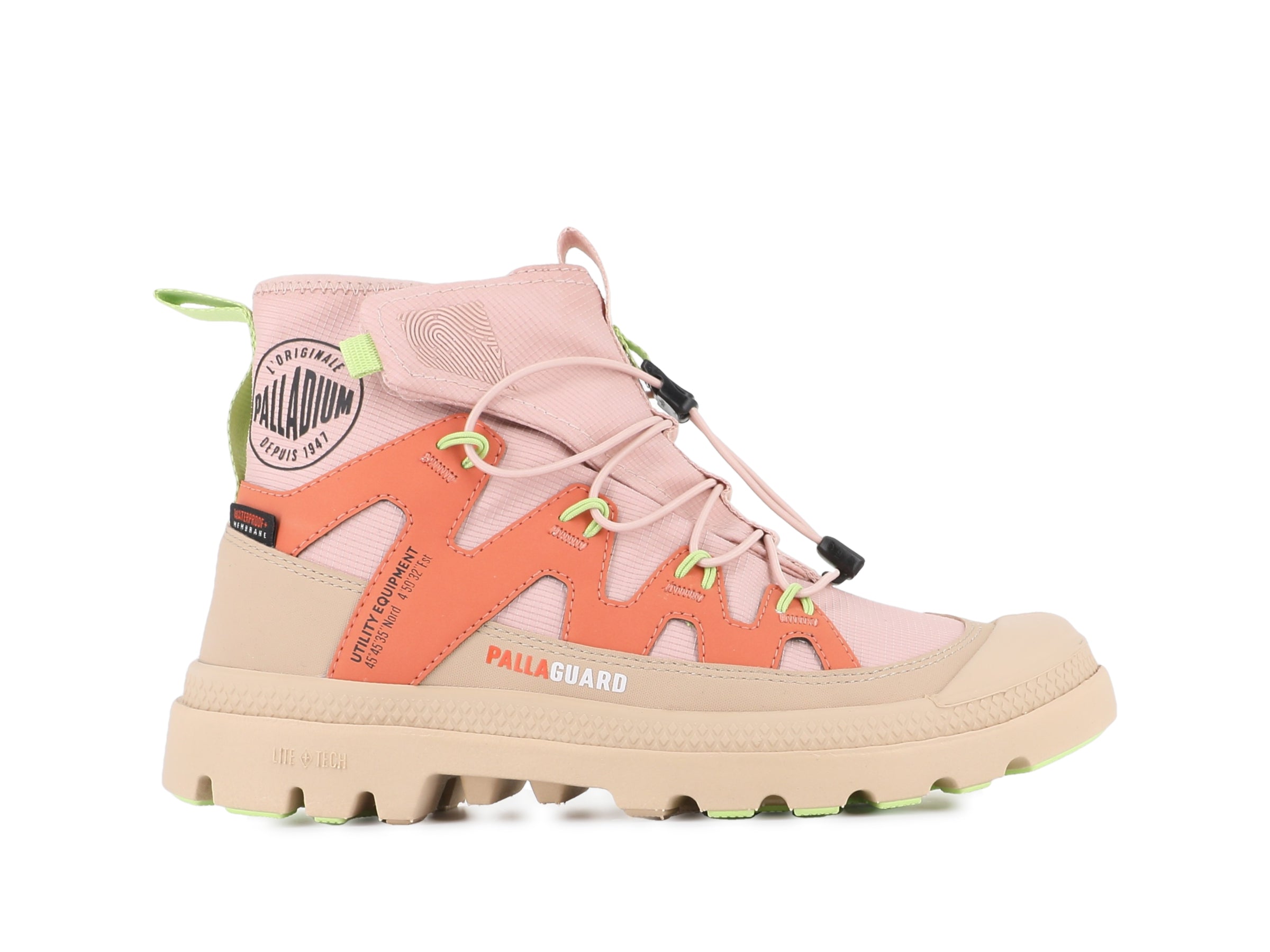PAMPA LITE+ XPLOR WP+ NATURE PINK - Palladium