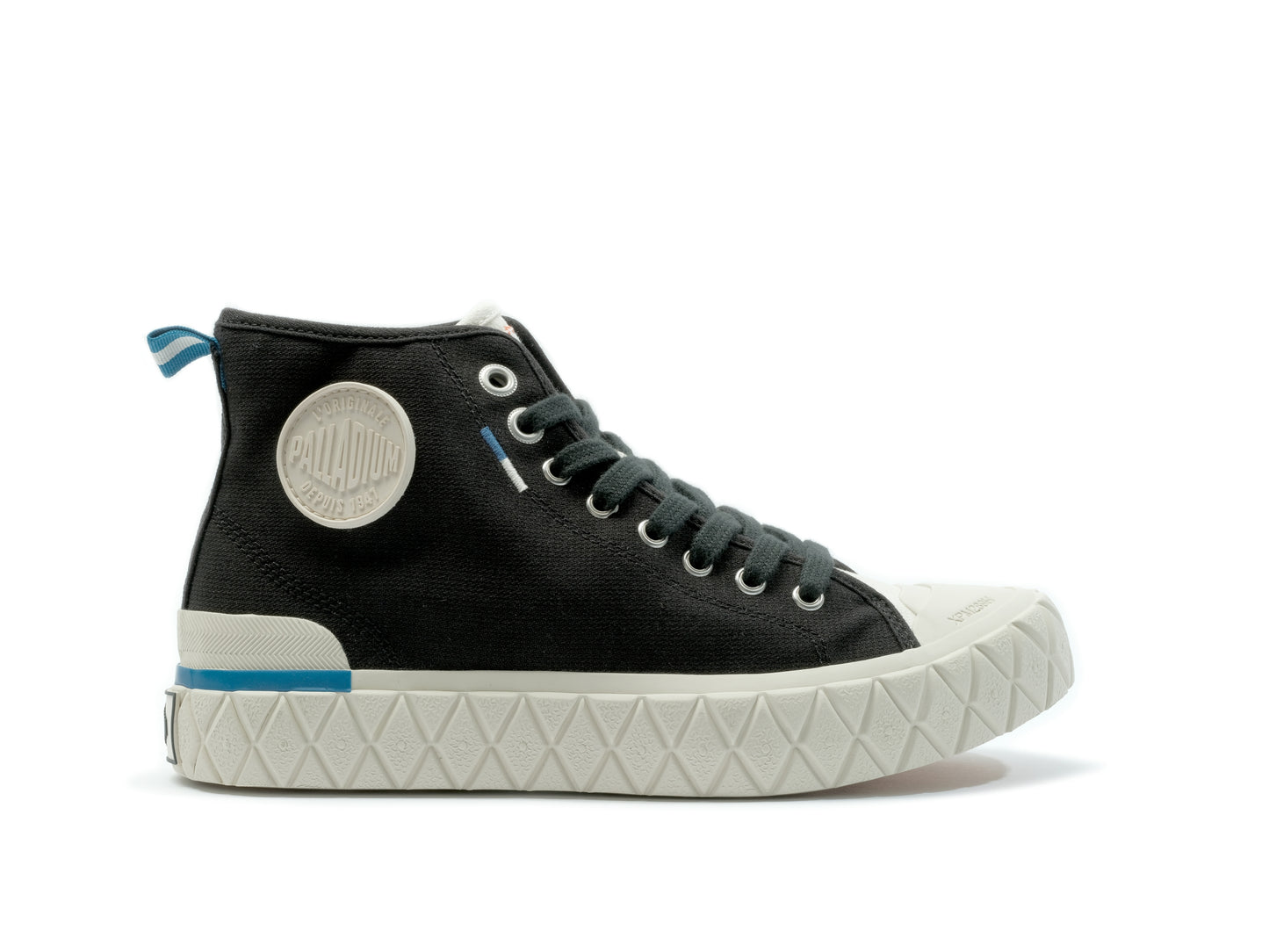 PALLA ACE CHUKKA ORGANIC BLACK - Palladium