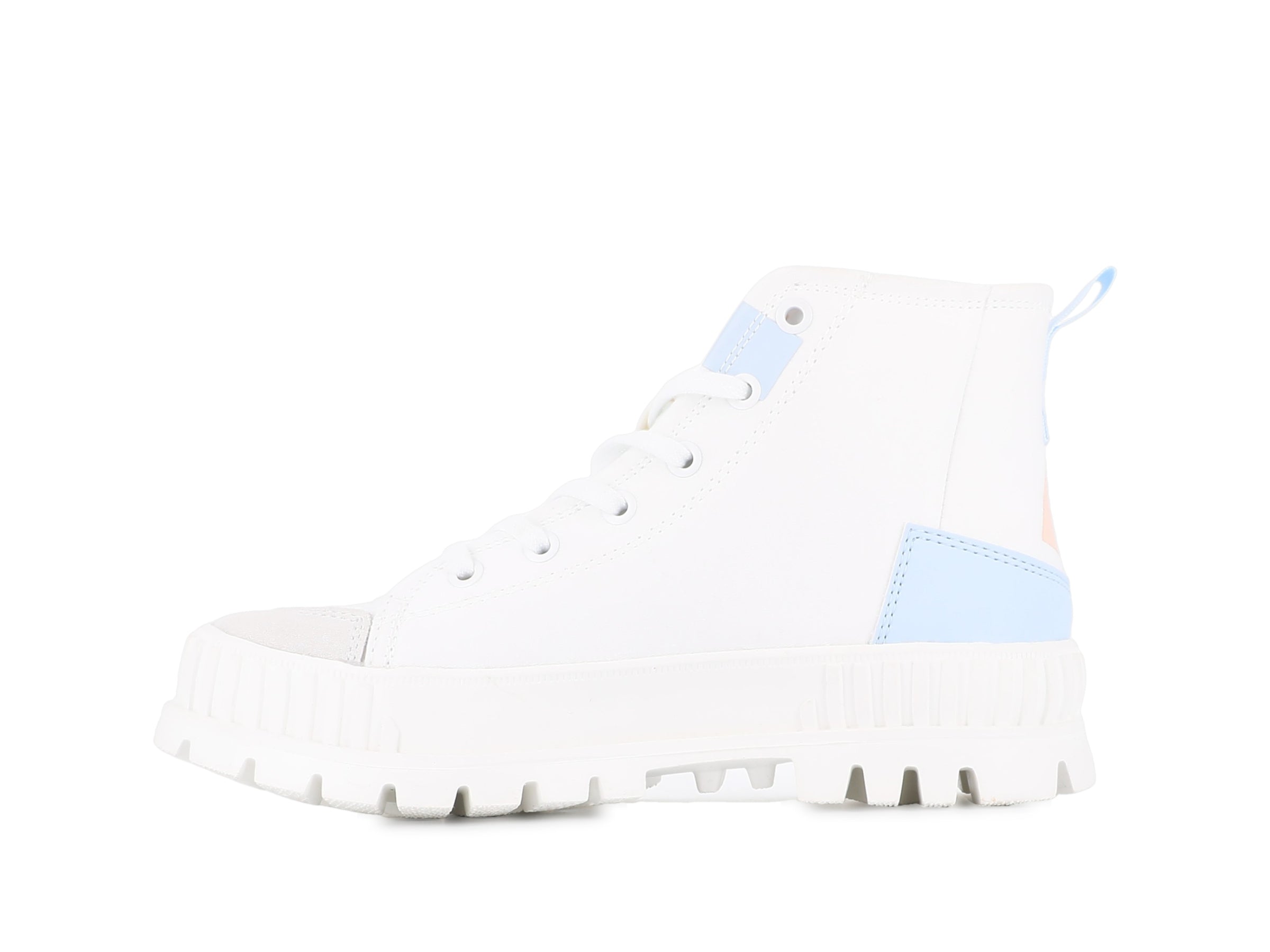 PALLASHOCK BACKZIP 2 STAR WHITE - Palladium