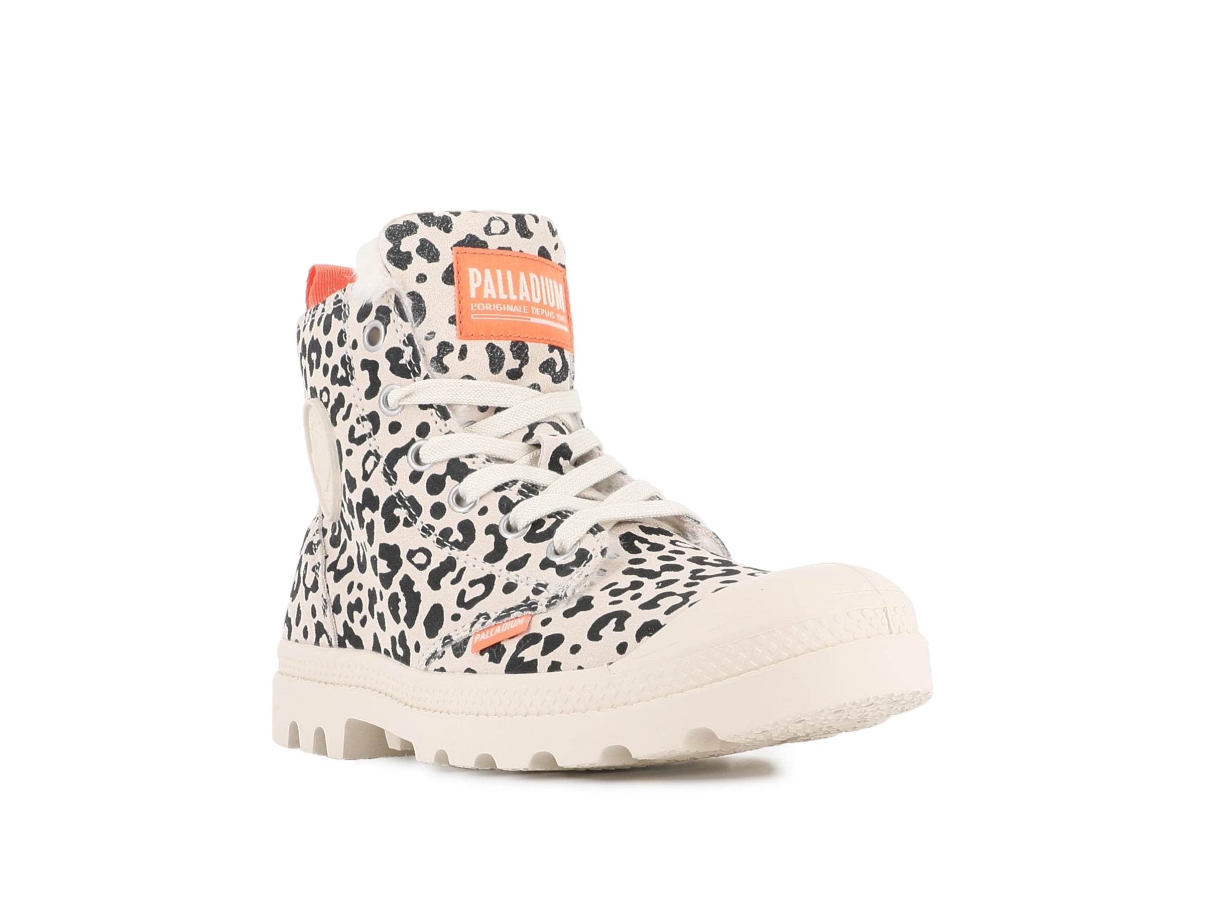 PAMPA HI ZIP WL LEO WAVE GRAY/BROWN - Palladium