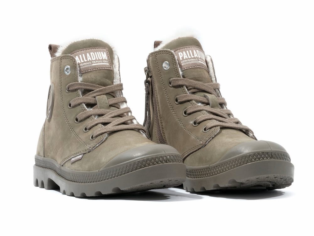 PAMPA HI ZIP WL DUSKY GREEN - Palladium