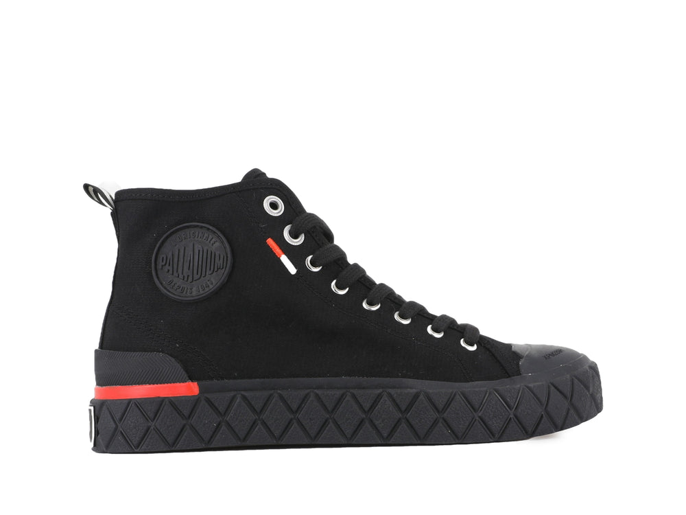 PALLA ACE CHUKKA ORGANIC BLACK/BLACK - Palladium