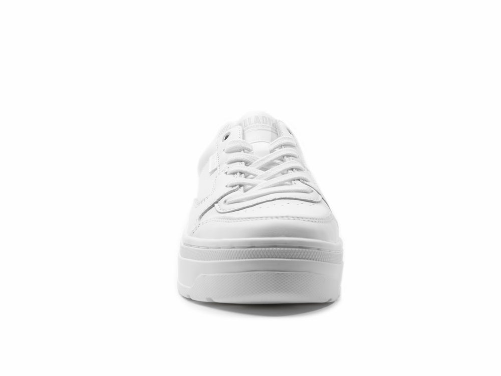 PALLASPHALT LO LEATHER STAR WHITE - Palladium
