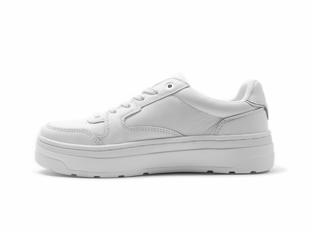 PALLASPHALT LO LEATHER STAR WHITE - Palladium