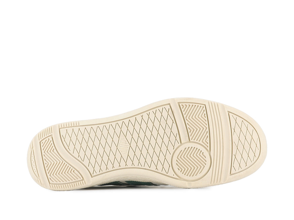 PALLACUP FLAME LTH CREAM/FOLIAGE GREEN - Palladium
