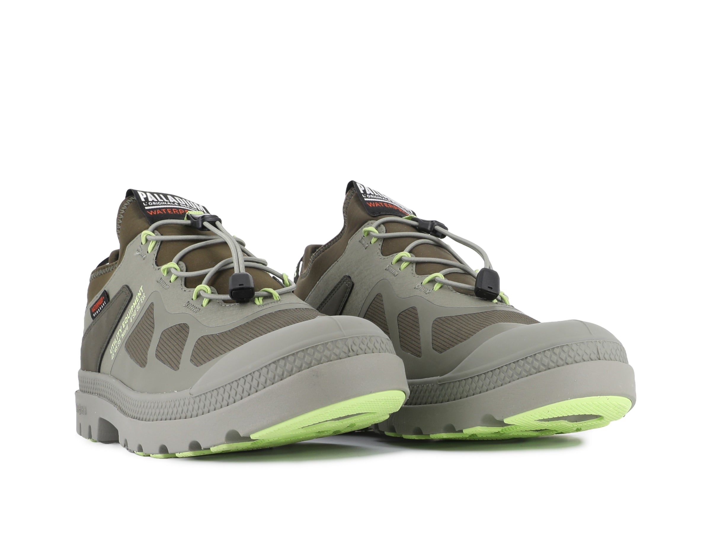 PAMPA LT+ LO XPLR WP+ OLIVE NIGHT - Palladium