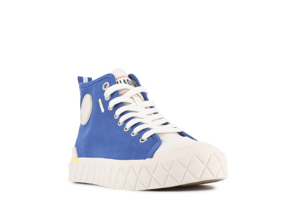 PALLA ACE CHUKKA ORGANIC RETRO BLUE - Palladium