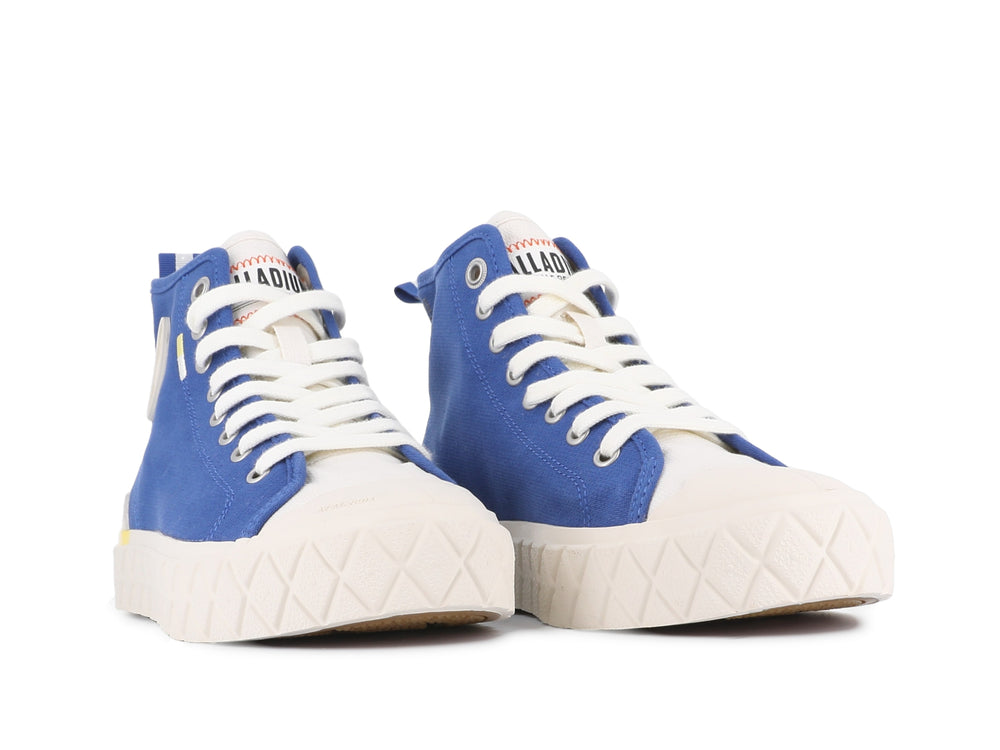PALLA ACE CHUKKA ORGANIC RETRO BLUE - Palladium