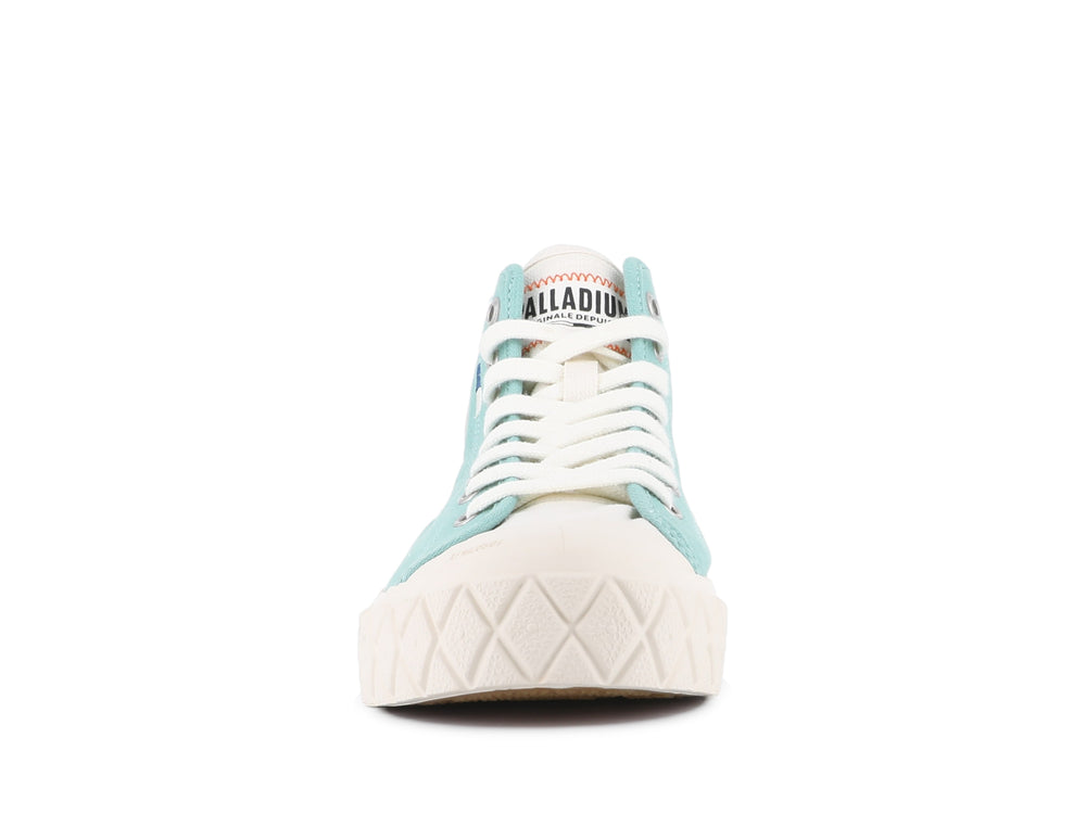 PALLA ACE CHUKKA ORGANIC SEA GREEN - Palladium