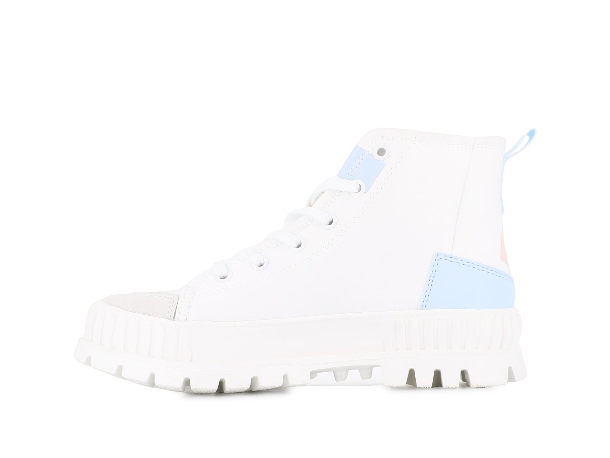 PALLASHOCK BACKZIP 2 STAR WHITE - Palladium