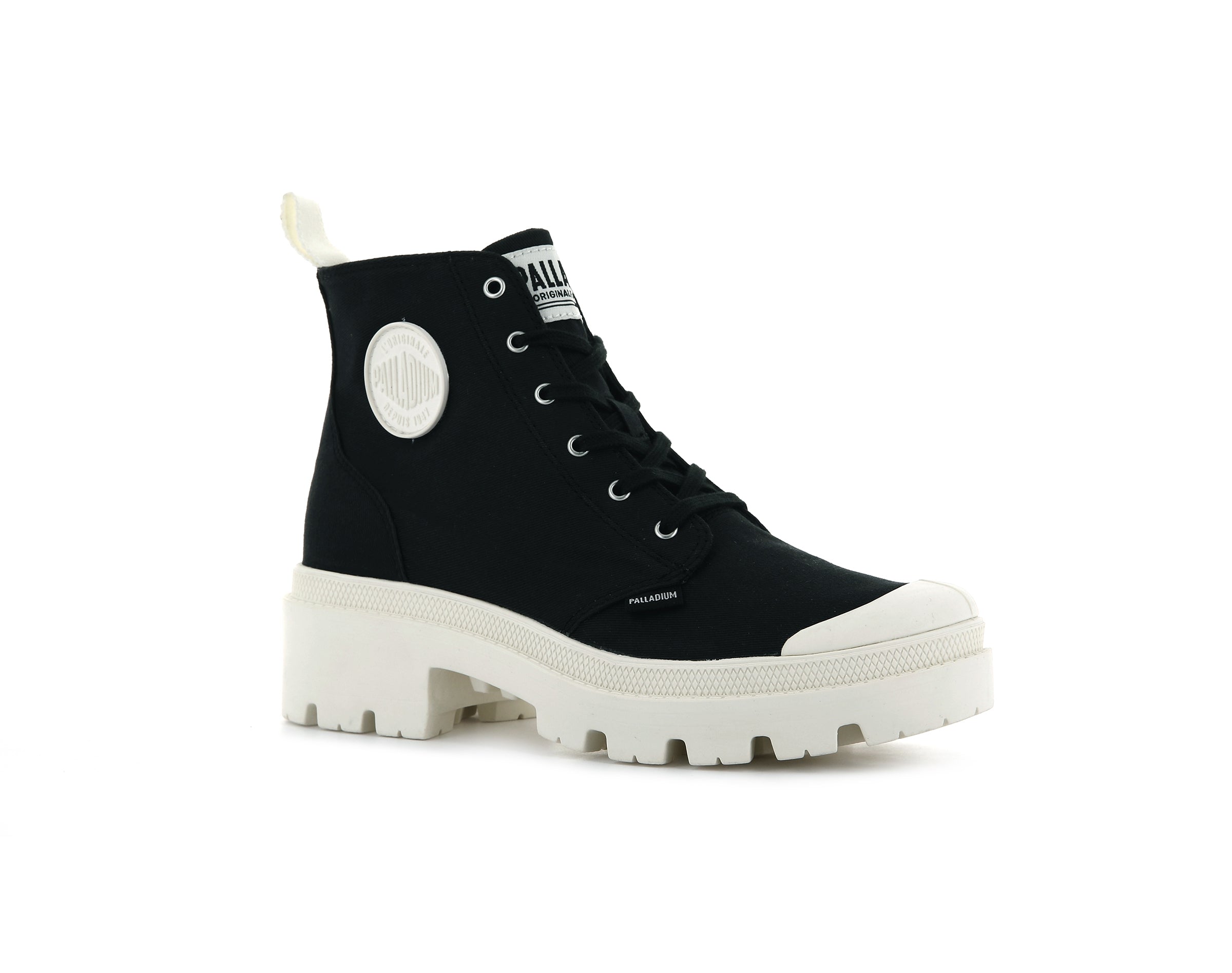 PALLABASE TWILL BLACK - Palladium