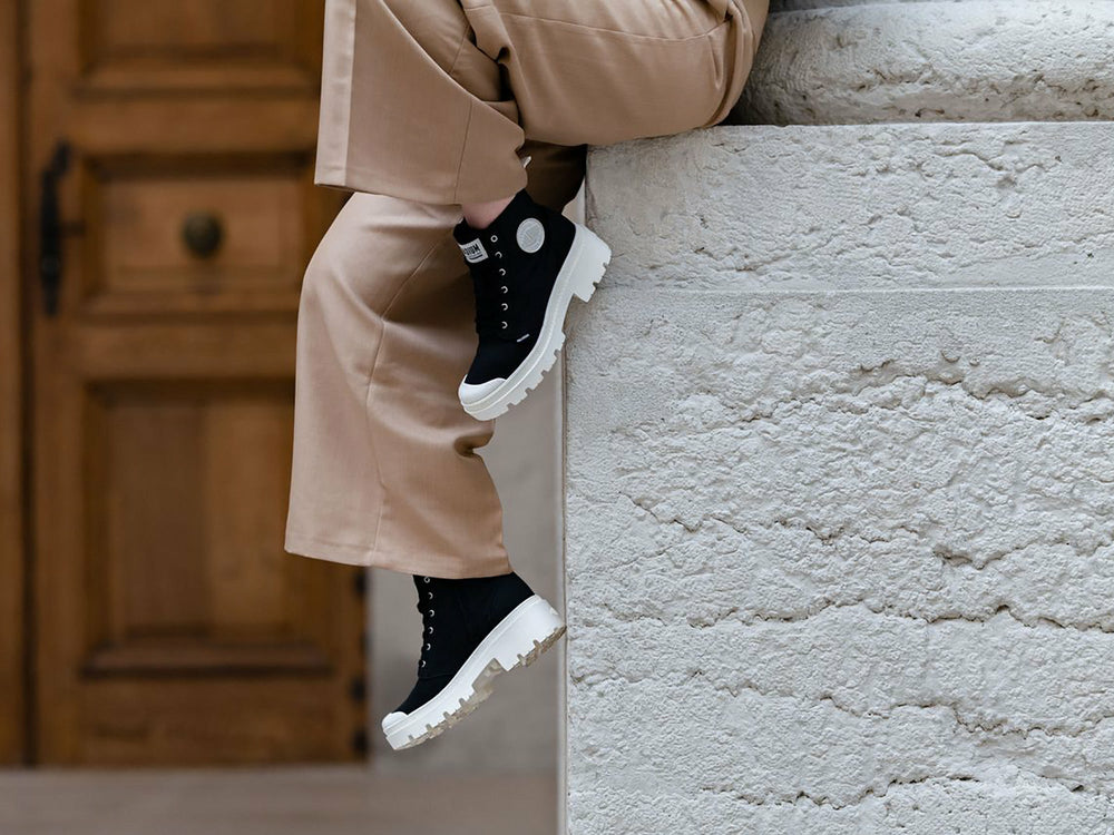 PALLABASE TWILL BLACK - Palladium