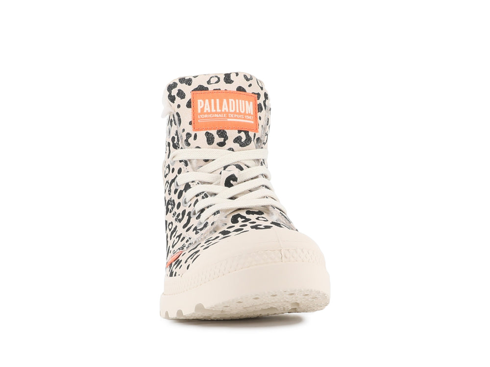PAMPA HI ZIP WL LEO WAVE GRAY/BROWN - Palladium