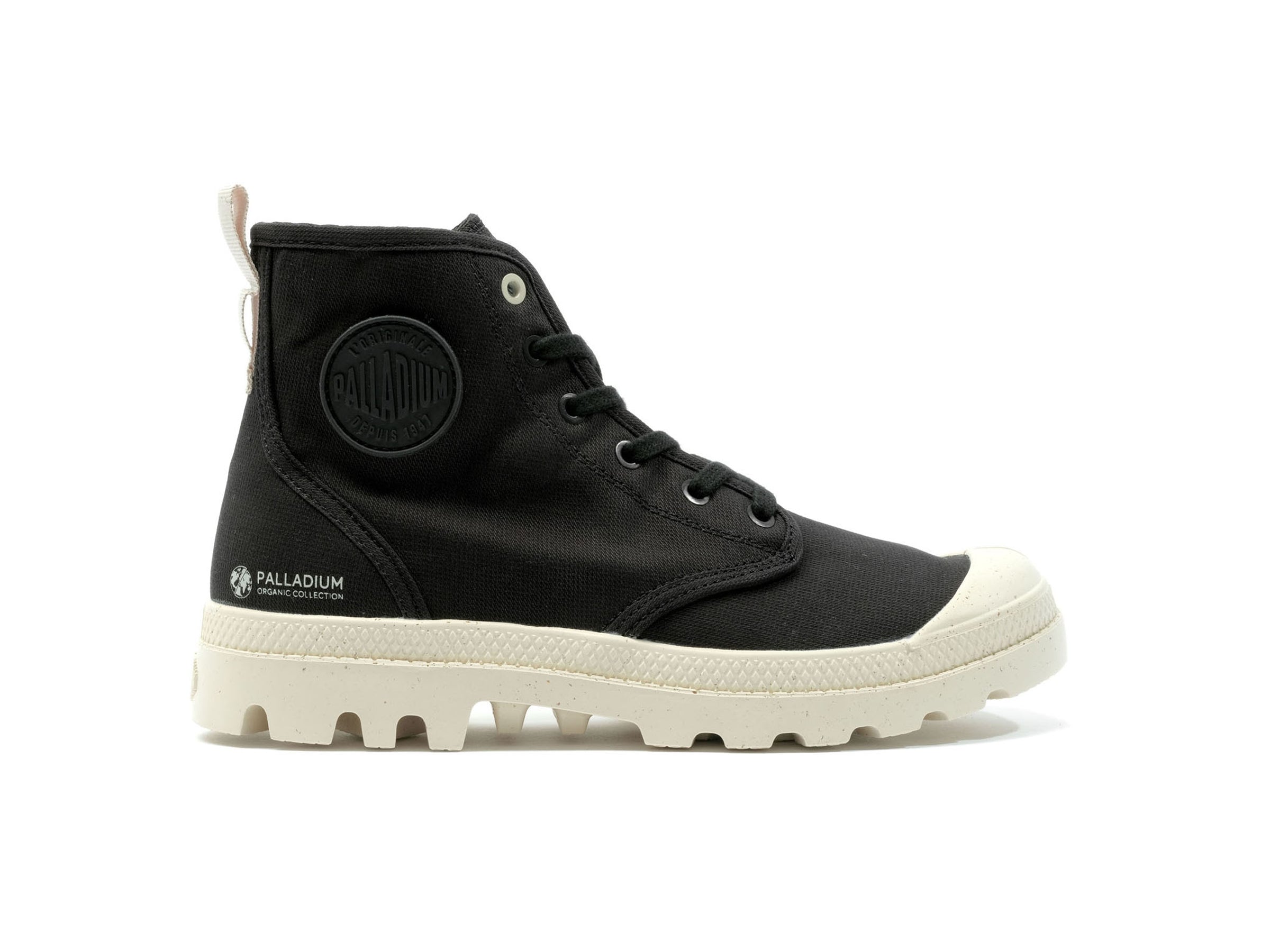 PAMPA HI ZIP ORGANIC BLACK - Palladium