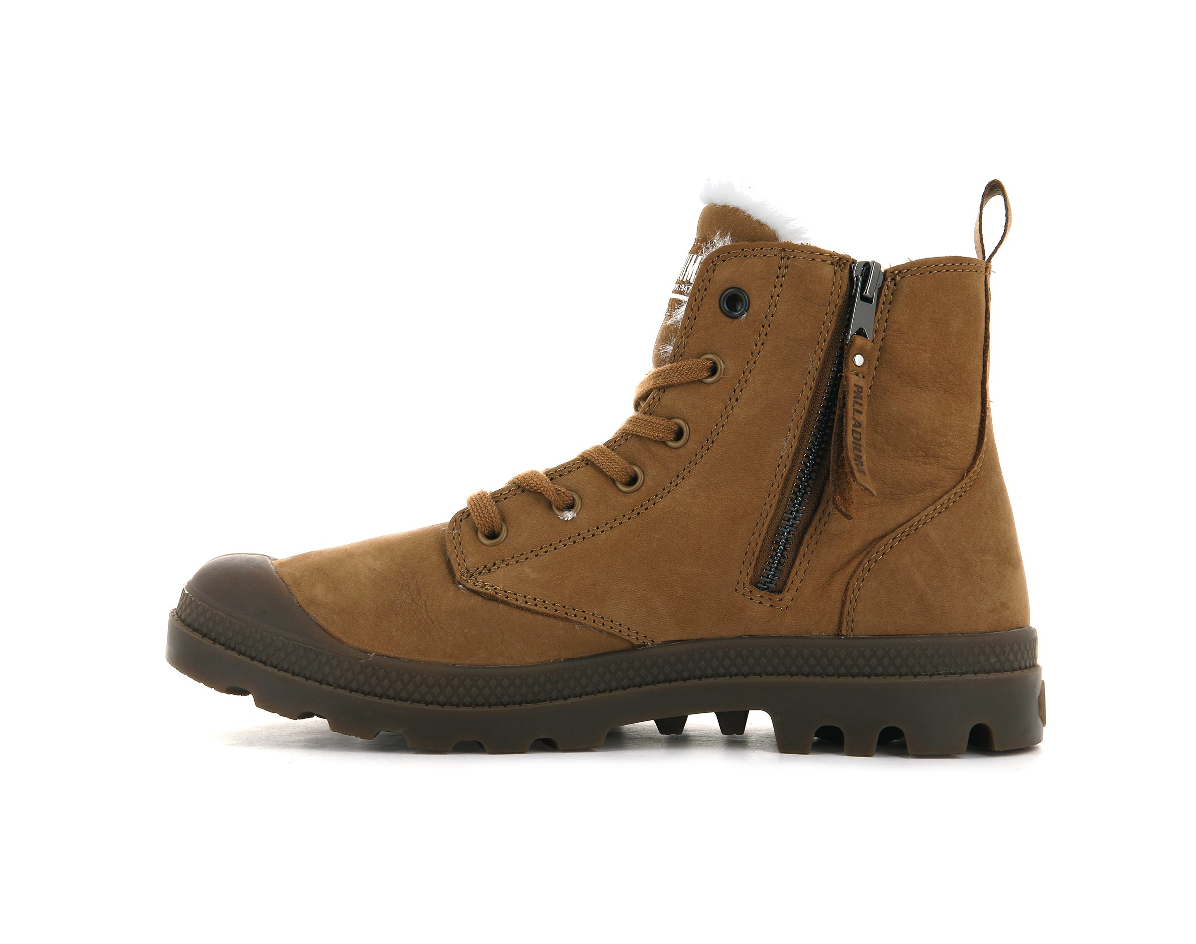 PAMPA HI ZIP WL MAHOGANY - Palladium