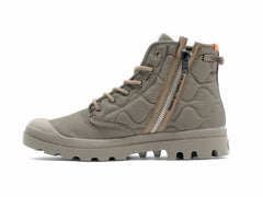 PAMPA RE-QUILTED MILITARY OLIVE - Palladium