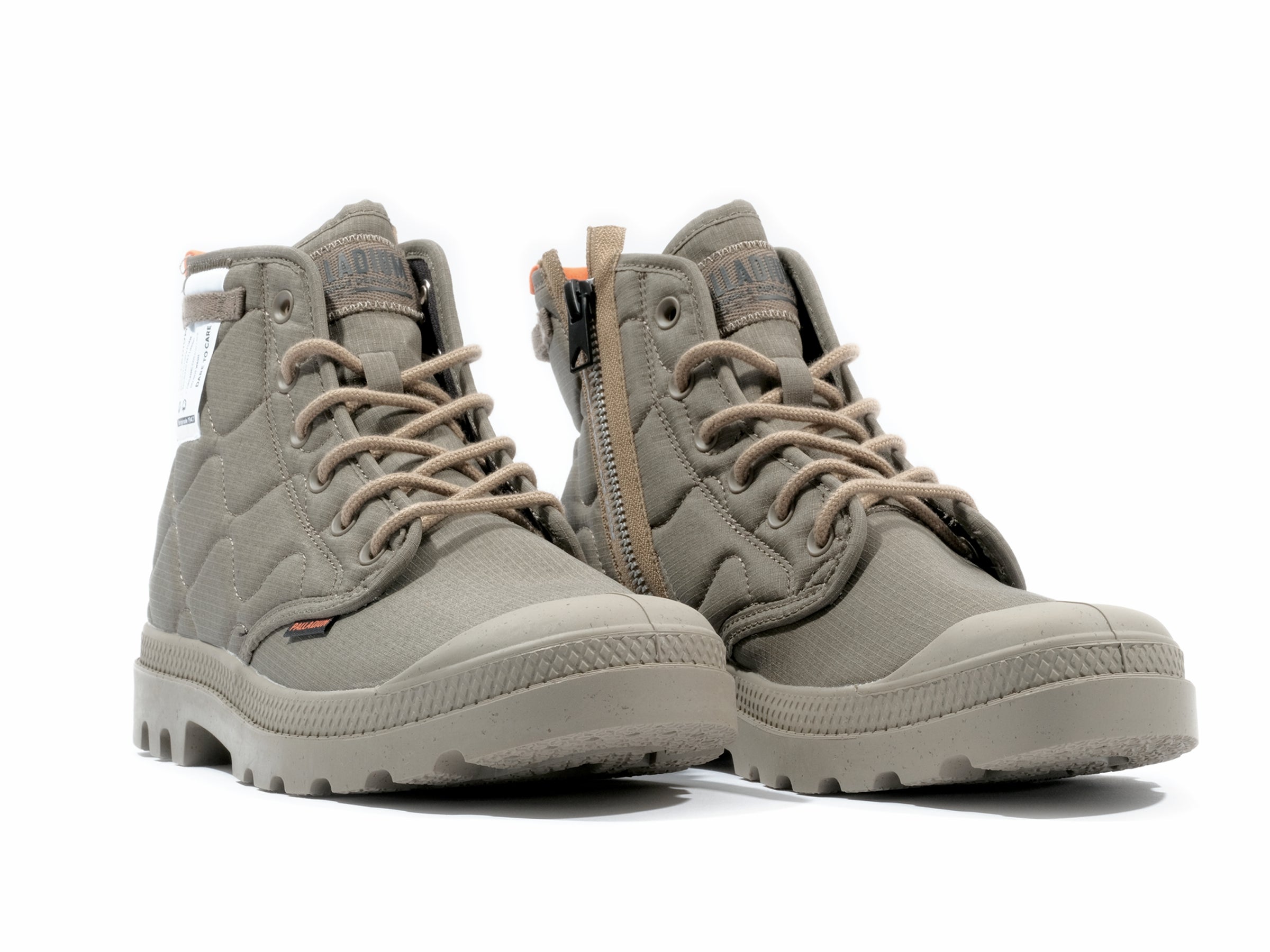PAMPA RE-QUILTED MILITARY OLIVE - Palladium