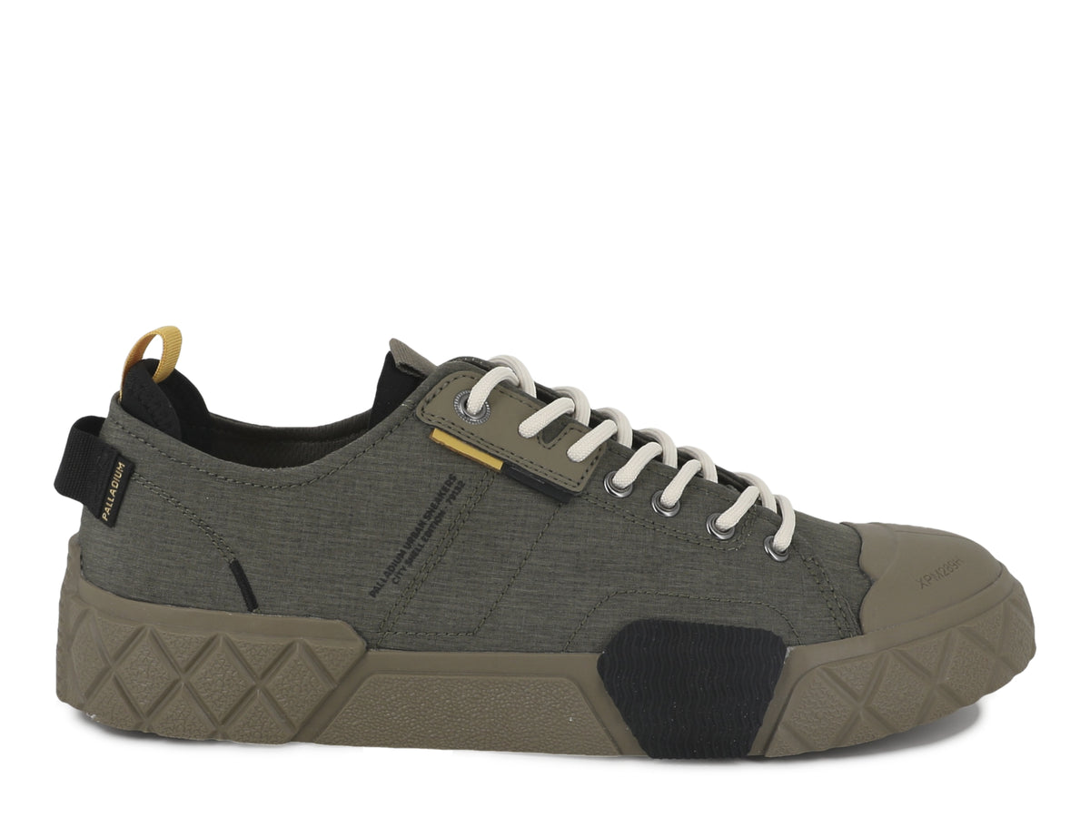ACE CITY SHELL LO OLIVE NIGHT/GREEN - Palladium