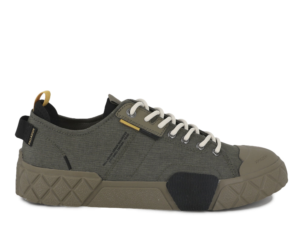 ACE CITY SHELL LO OLIVE NIGHT/GREEN - Palladium