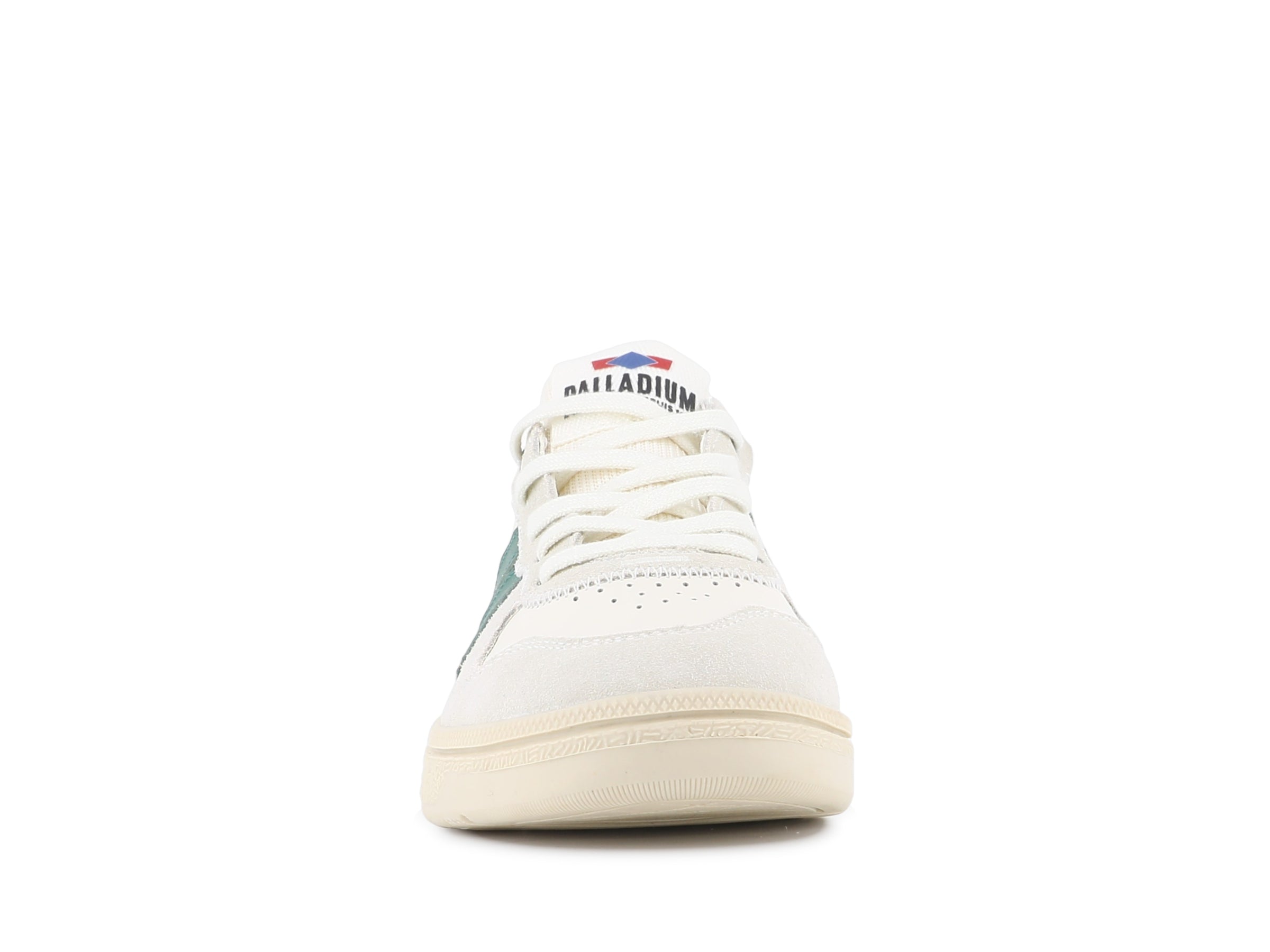 PALLACUP FLAME LTH CREAM/FOLIAGE GREEN - Palladium