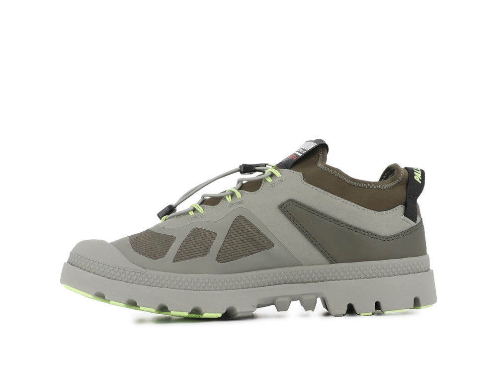 PAMPA LT+ LO XPLR WP+ OLIVE NIGHT - Palladium
