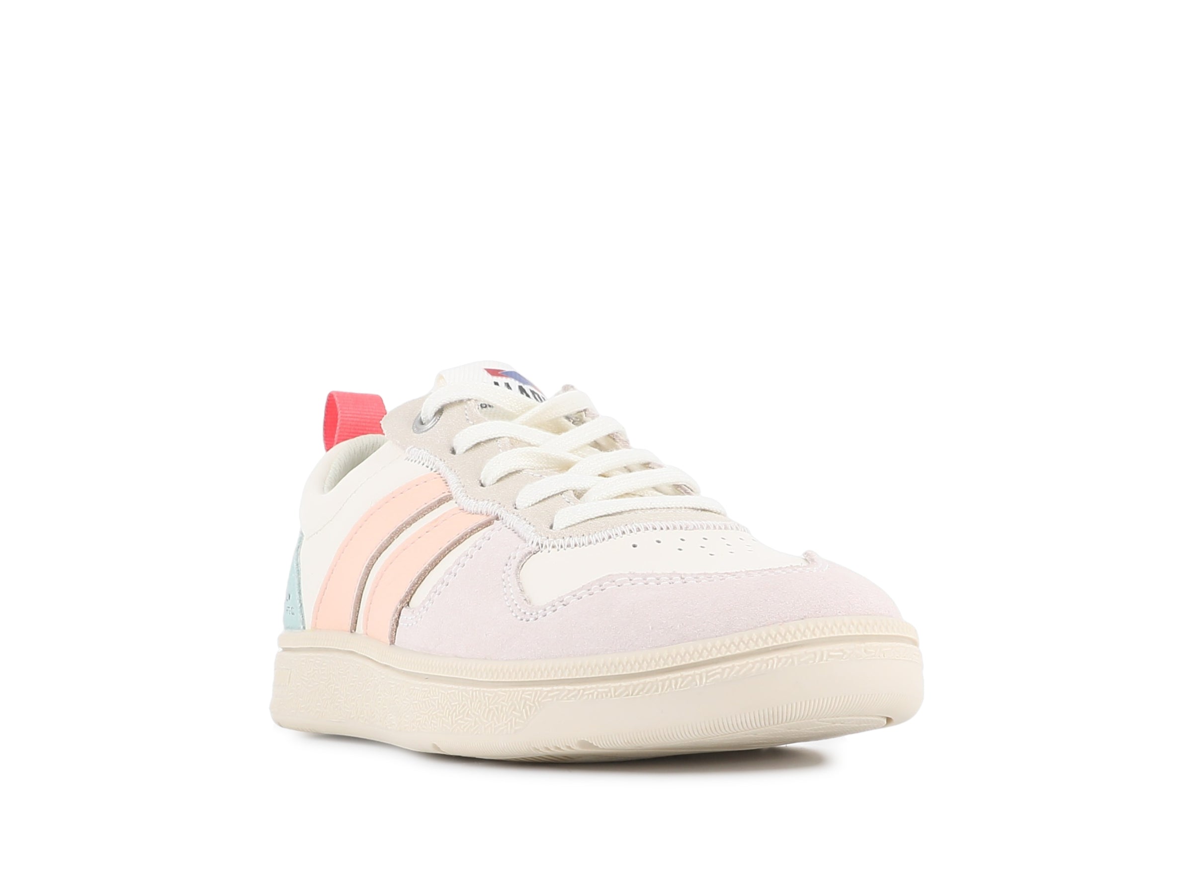 PALLACUP FLAME LTH CREAM WHITE/PEASKIN - Palladium