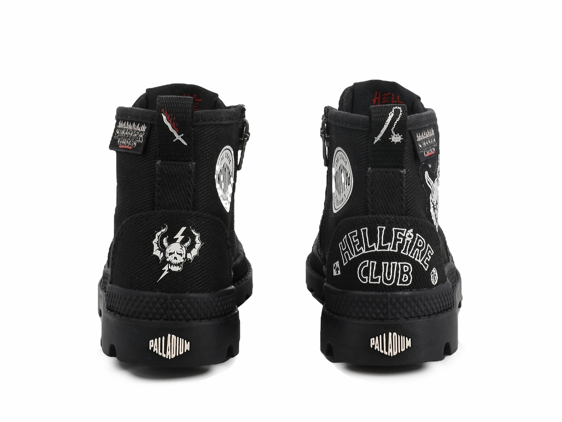 PAMPA HELLFIRE KID ALL BLACK - Palladium