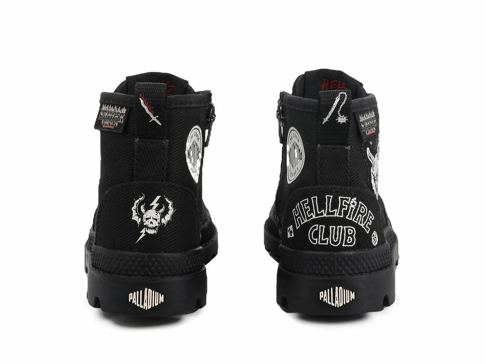 PAMPA HELLFIRE KID ALL BLACK - Palladium