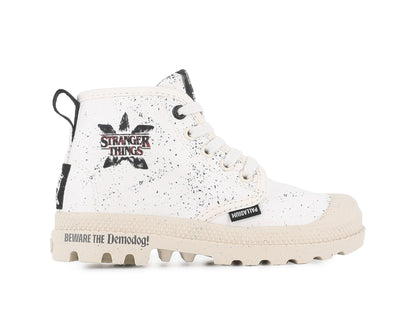 PAMPA DEMODOG KID CREAM WHITE - Palladium