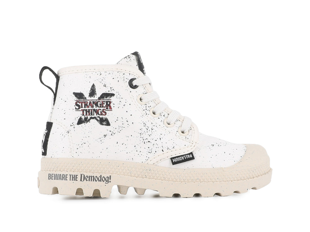 PAMPA DEMODOG KID CREAM WHITE - Palladium