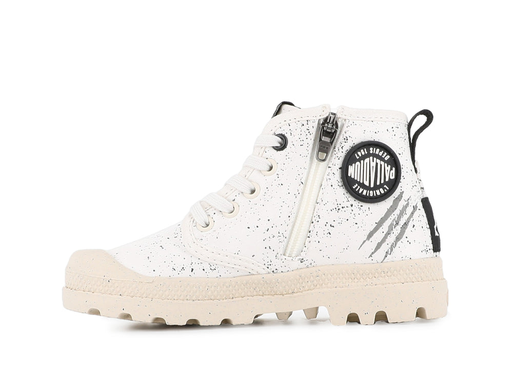 PAMPA DEMODOG KID CREAM WHITE - Palladium